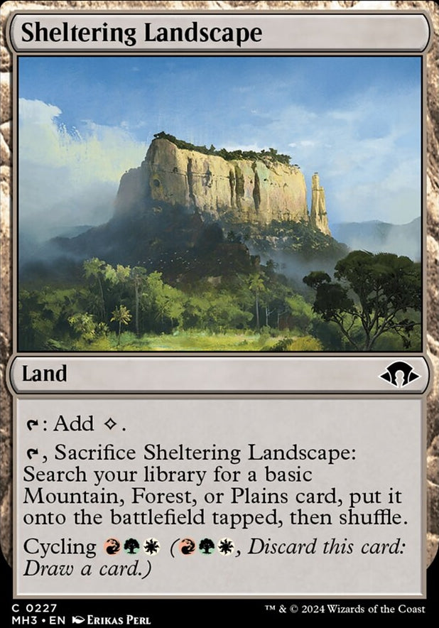 Sheltering Landscape [#0227] (MH3-C-FOIL)