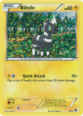Blitzle 06/12 (MCD11) Promo - Damaged