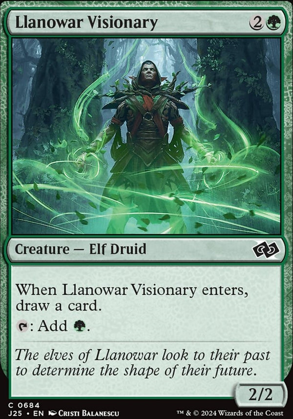 Llanowar Visionary [#0684] (J25-C)