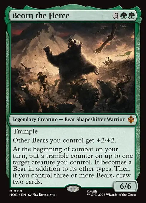 Beorn the Fierce [ #0119 ] (HOB-M)