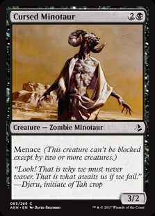 Cursed Minotaur (AKH-C)