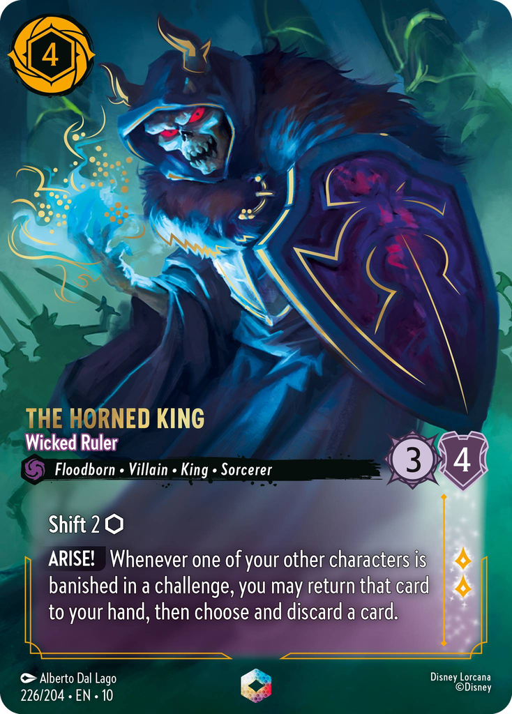The Horned King - Wicked Ruler (226/204 - Whispers in the Well) Enchanted