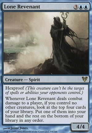 Lone Revenant (AVR-R-FOIL) Heavy Play