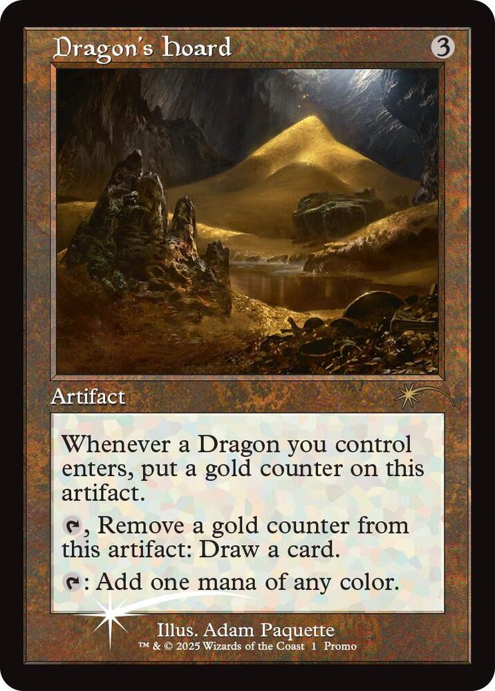 Dragon's Hoard (Retro Frame) (WPN-R) Foil Near Mint