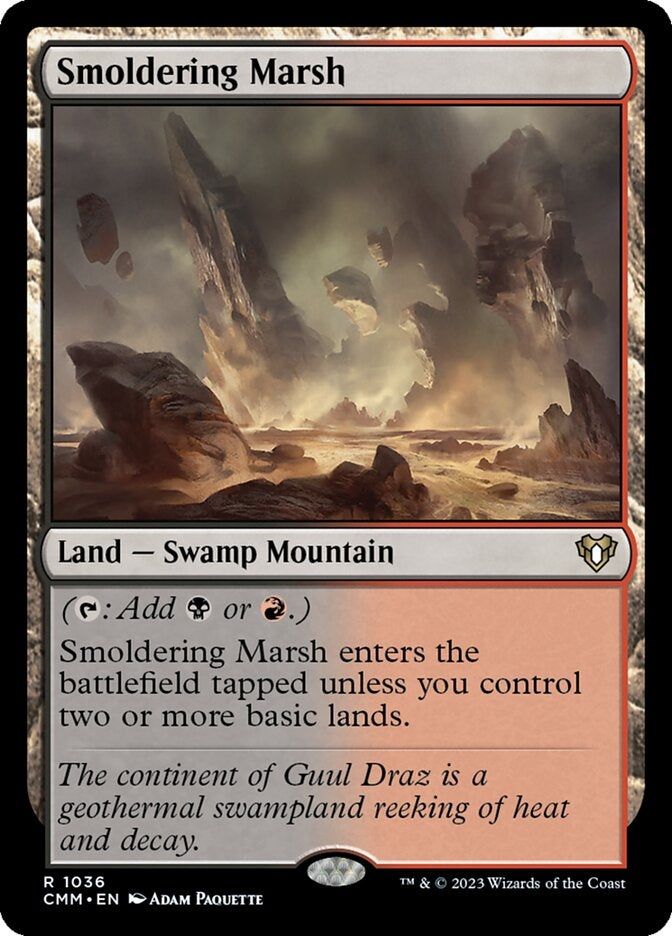 Smoldering Marsh [#1036 Reprints] (CMM-R)