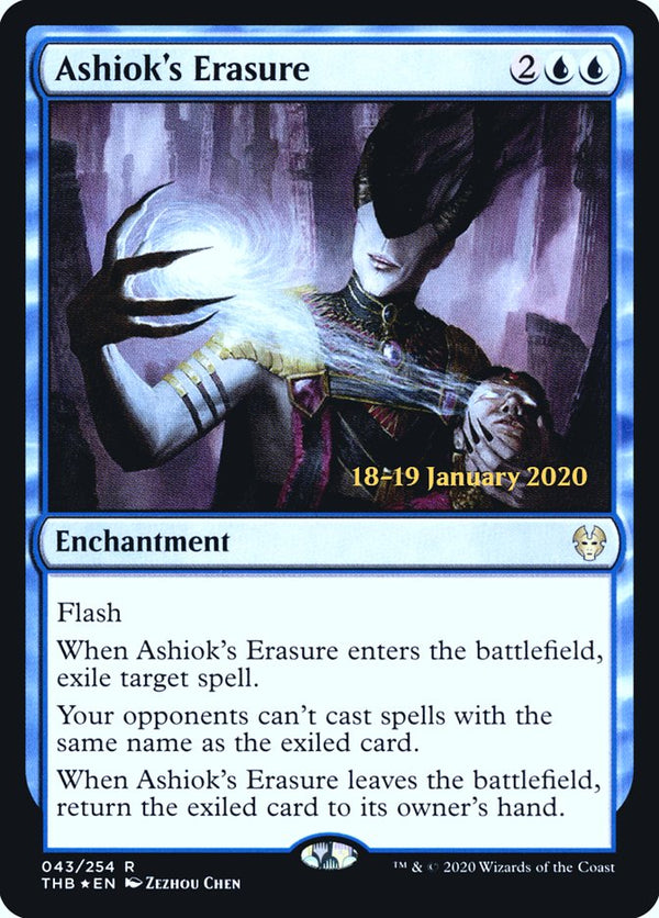 Ashiok's Erasure (THB-R-PRE)