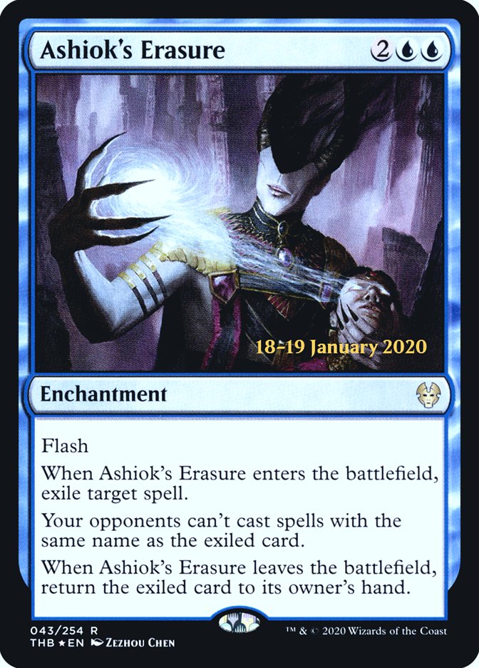 Ashiok's Erasure (THB-R-PRE)