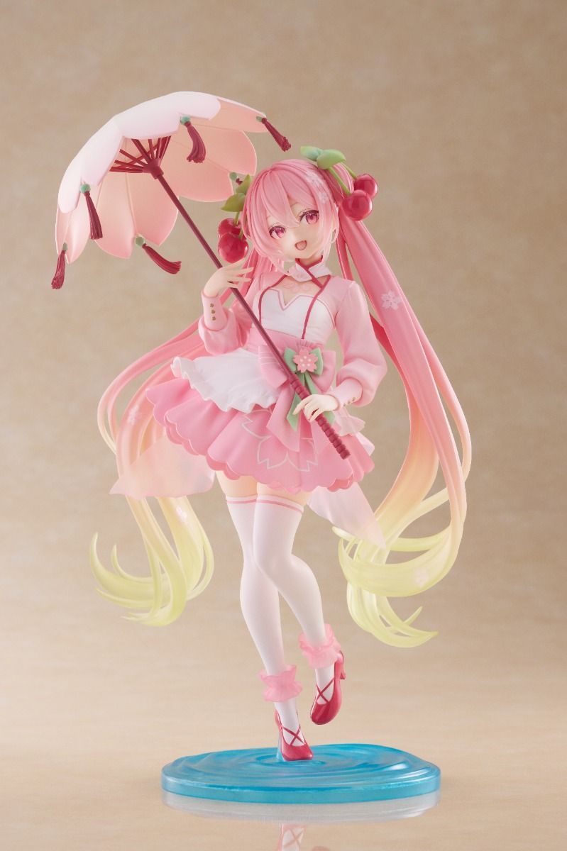 Hatsune Miku Sakura Miku Sakura Dress Ver. AMP+ Figure