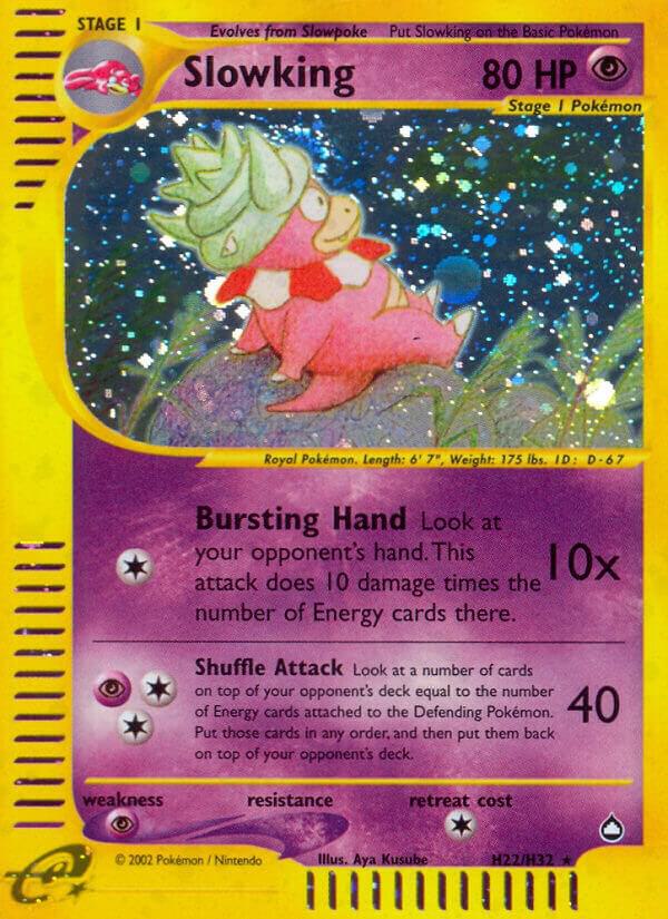 Slowking - H22/H32 (AQ) Holo Rare - Near Mint Holofoil