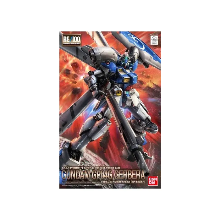 1/100 (RE/100): Mobile Suit Gundam 0083: Stardust Memory - #03 RX78GP04 Gundam GP04G Gerbera