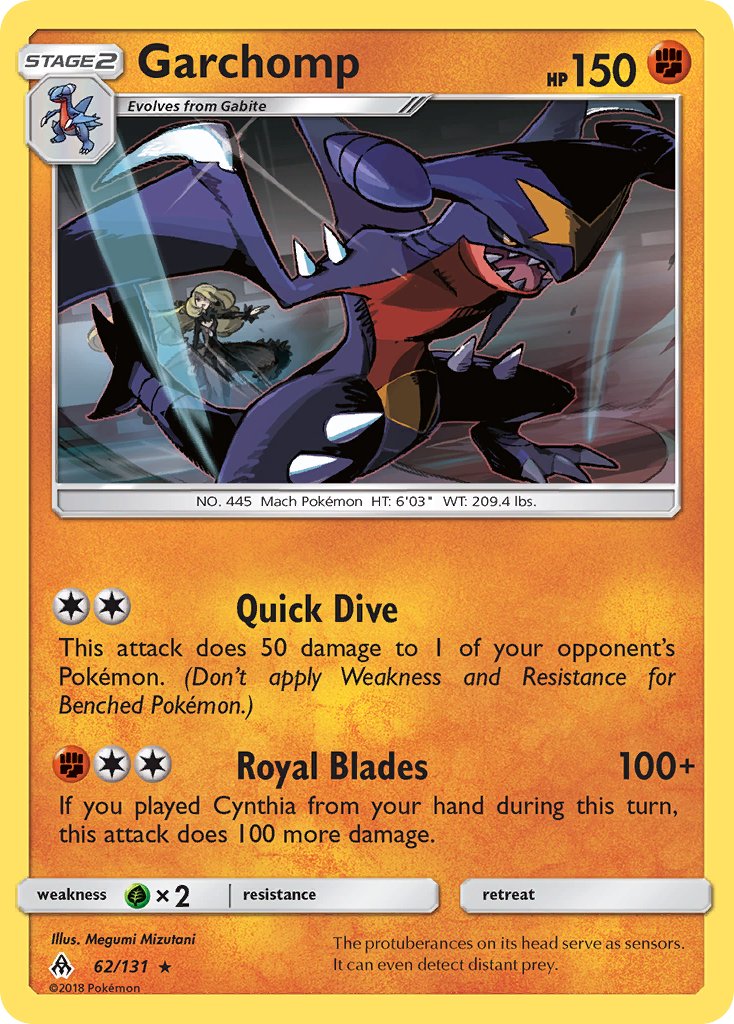 Garchomp - 062/131 (FLI) Holo Rare - Near Mint Holofoil