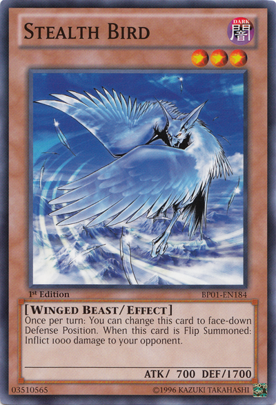 Stealth Bird (BP01-EN184) Common - Near Mint 1st Edition