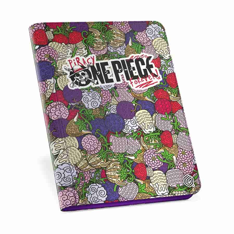 Ultimate Guard: Zipfolio 360 18-Pocket XenoSkin - Netflix One Piece - Devil Fruit Pattern