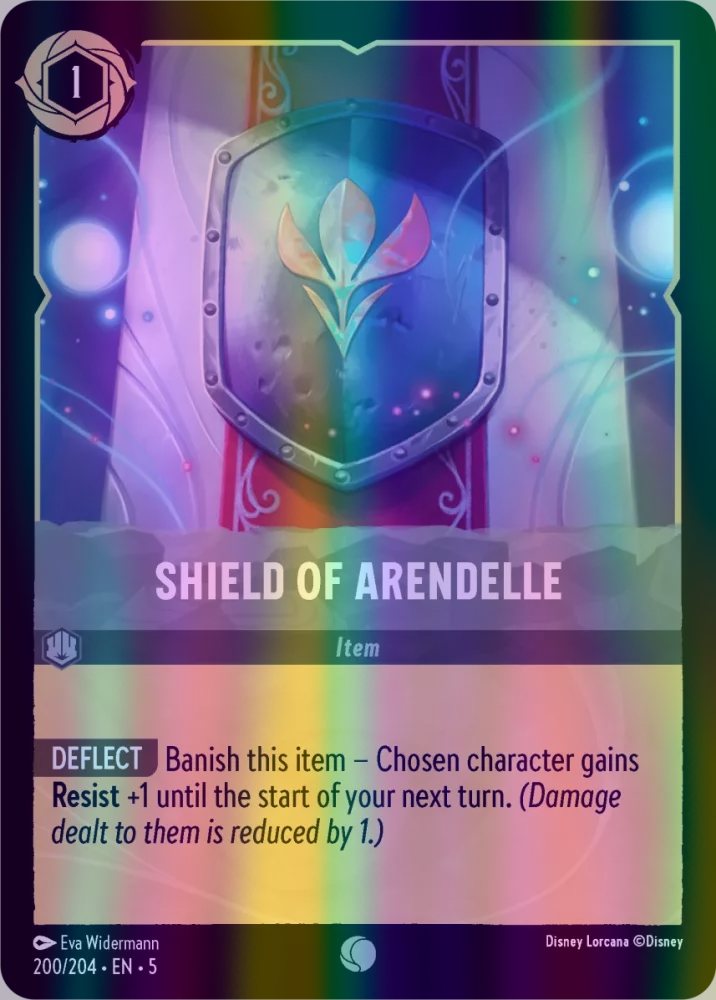 Shield of Arendelle (Shimmering Skies 200/204) Common - Near Mint Cold Foil