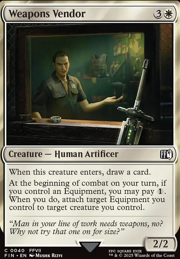 Weapons Vendor [ #0040 ] (FIN-C)
