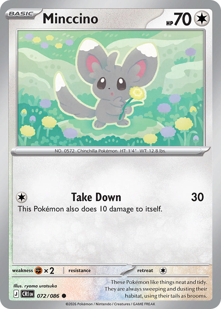 Minccino - 072/086 (CRI) Common