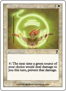 Circle of Protection: Green (7ED-C)