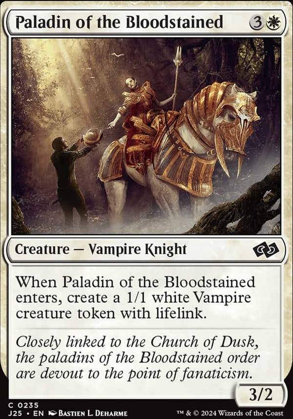 Paladin of the Bloodstained [#0235] (J25-C)