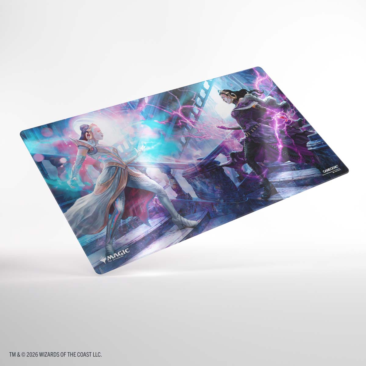 GameGenic: Shiny Playmat - MTG: Reality Fracture - Liliana, Devoted Healer/Liliana, Callous Necromancer