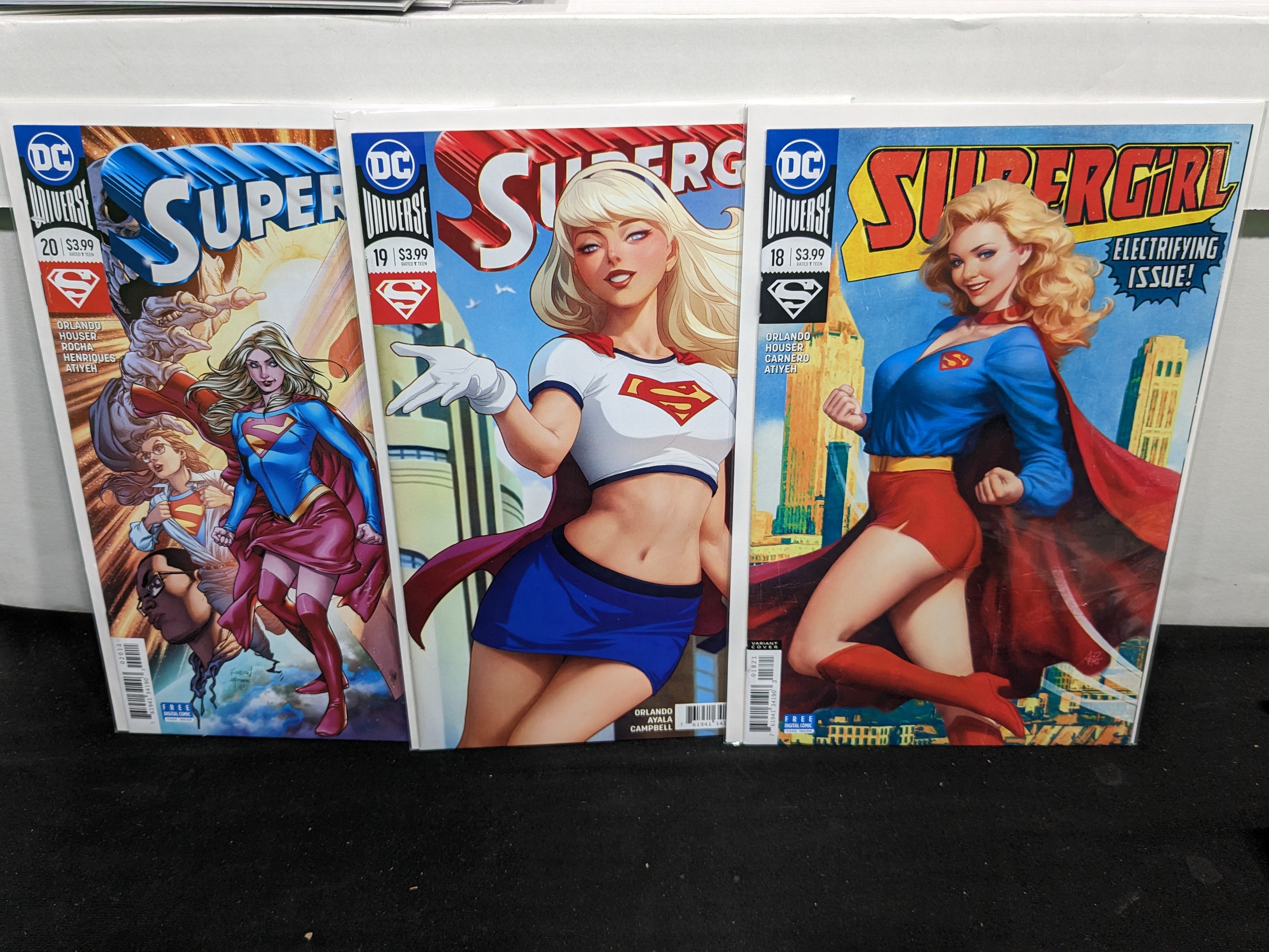 Supergirl (2016) #1-3, 5-7, 16-20, 33-35, 37 Comic Bundle