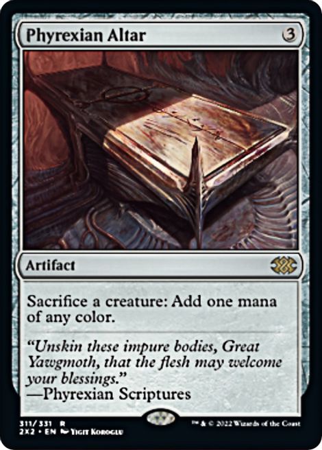 Phyrexian Altar (2X2-R) Light Play