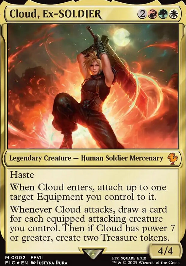 Cloud, Ex-SOLDIER [ #0002 ] (FIC-M)