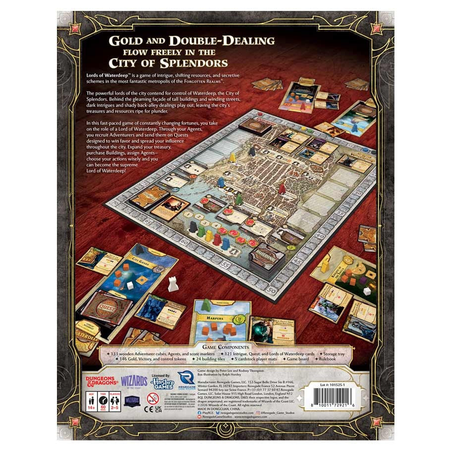 Lords of Waterdeep - D&D Board Game