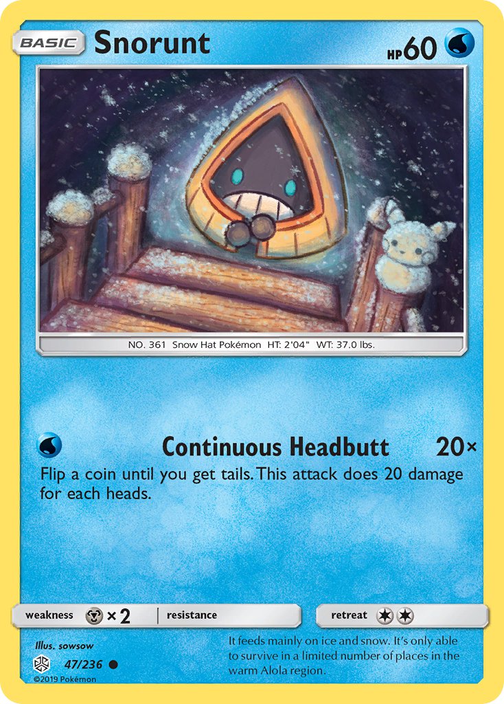 Snorunt - 047/236 (CEC) Common - Near Mint