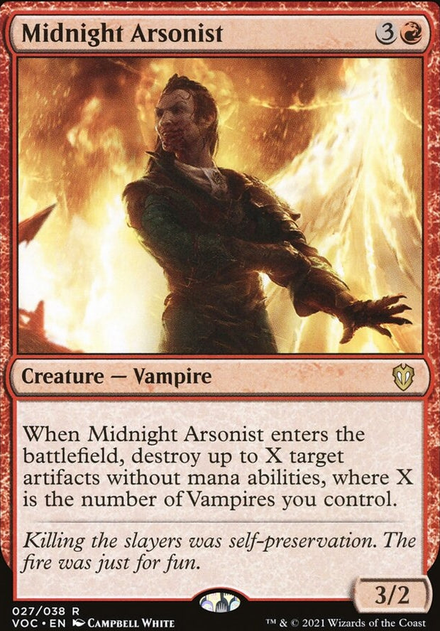 Midnight Arsonist [ #0027 ] (VOC-R)