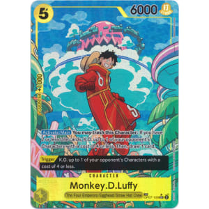 Monkey.D.Luffy (OP07-109 SR) Moderate Play