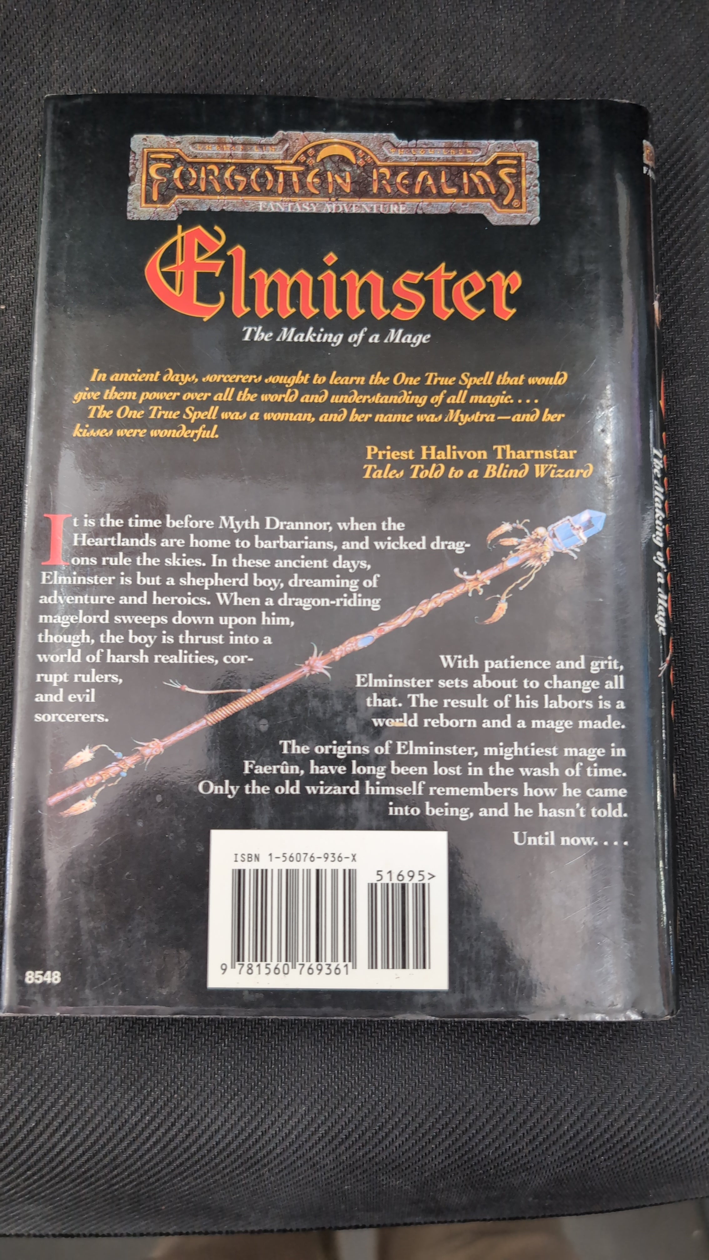 Forgotten Realms: Elminster - The Making of a Mage [ Hardcover ] (USED)
