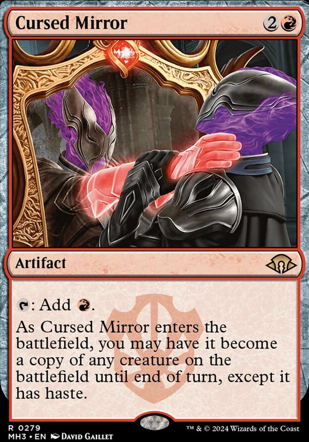 Cursed Mirror [#0279] (MH3-R-FOIL)