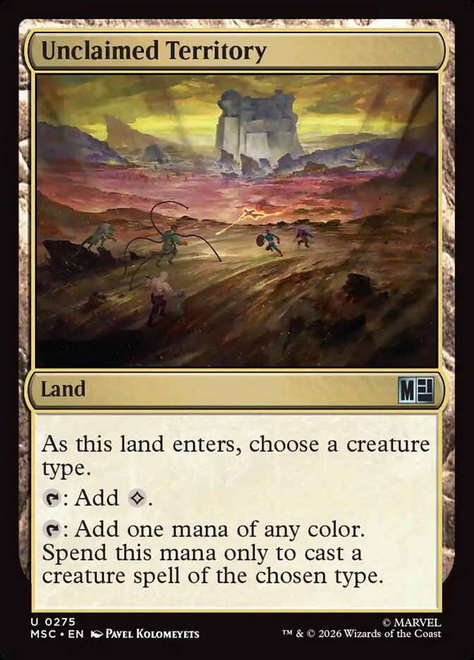 Unclaimed Territory [ #0275 ] (MSC-U)