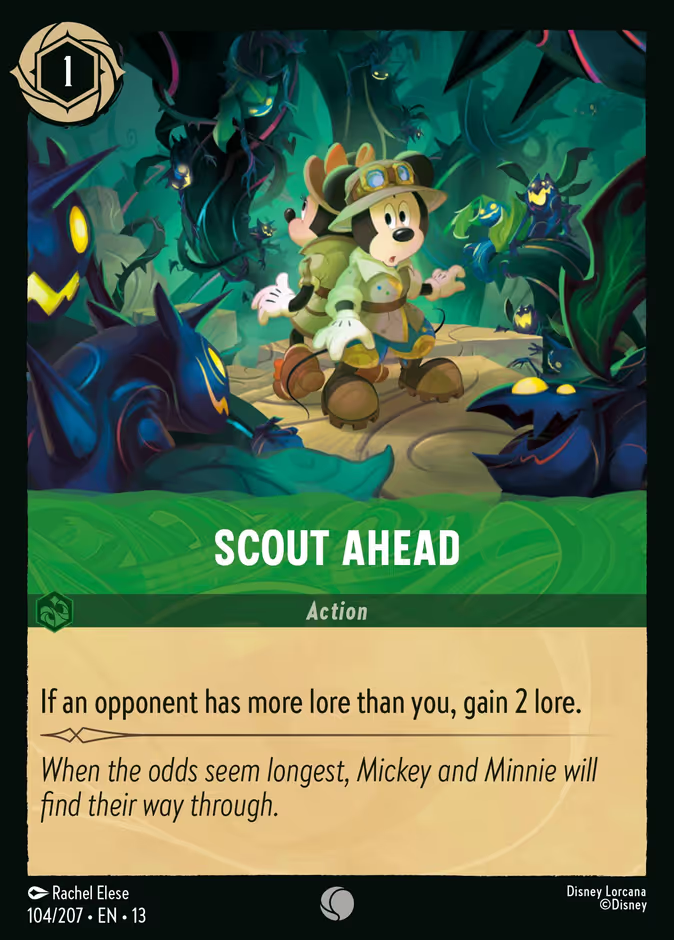 Scout Ahead (104/204 - Attack of the Vine!) Common