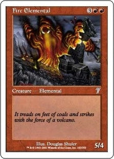 Fire Elemental (7ED-U)