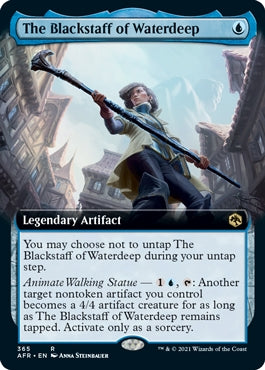 The Blackstaff of Waterdeep [#365 Extended Art] (AFR-R)