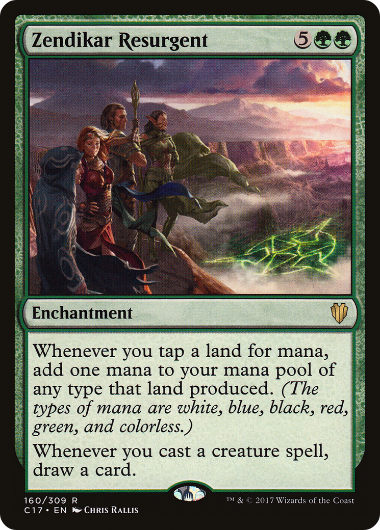 Zendikar Resurgent (C17-R) - Light Play