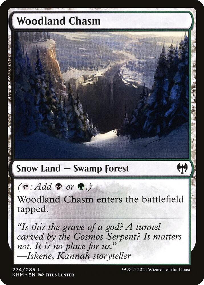 Woodland Chasm (KHM-C-FOIL)