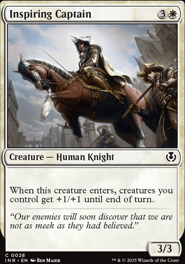 Inspiring Captain [ #0028 ] (INR-C)