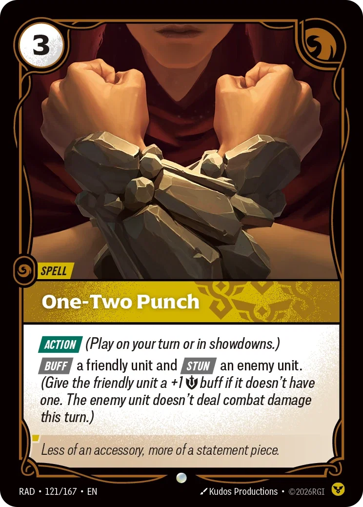 One-Two Punch - 121/167 (RAD) Common