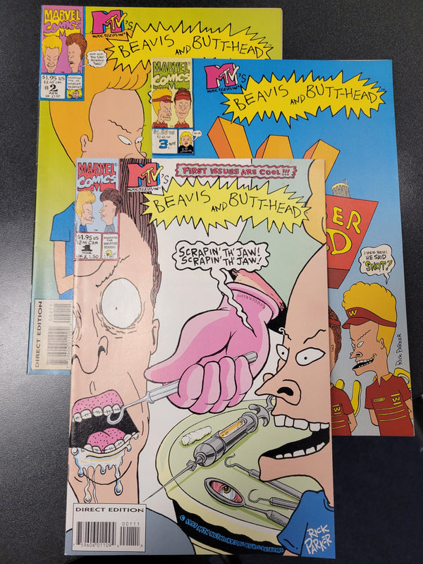 Beavis And Butt-Head (1994 Series) #1-3 Bundle