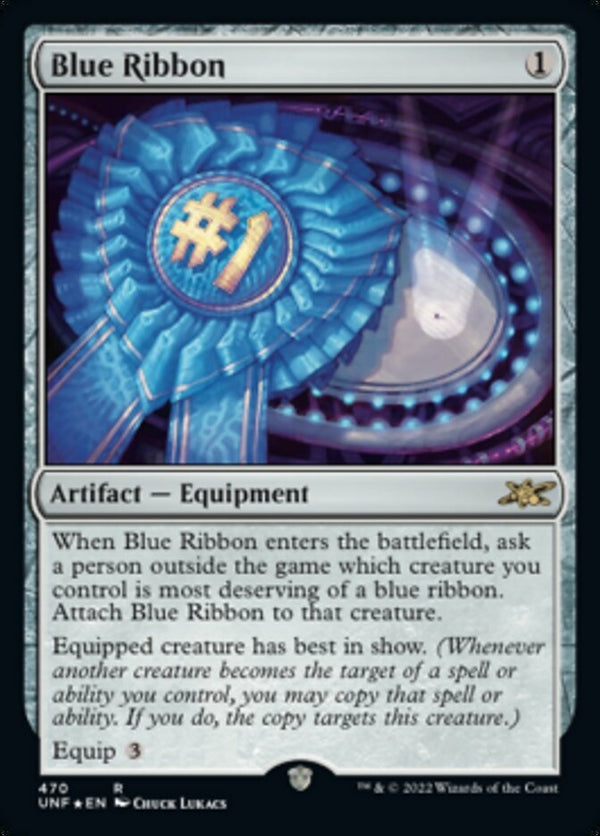 Blue Ribbon [#470 Galaxy Foil] (UNF-R)