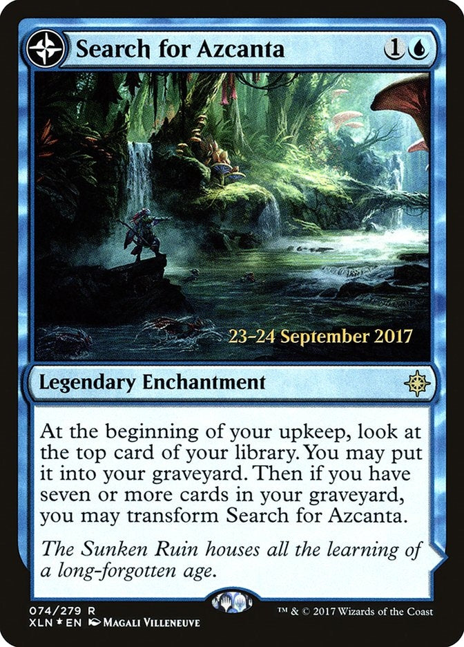 Search for Azcanta // Azcanta, the Sunken Ruin (XLN-R-PRE)