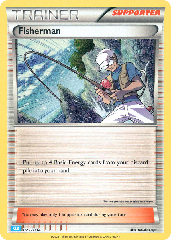 Fisherman - 022/034 (TCG:CLB) Classic Collection - Near Mint Holofoil