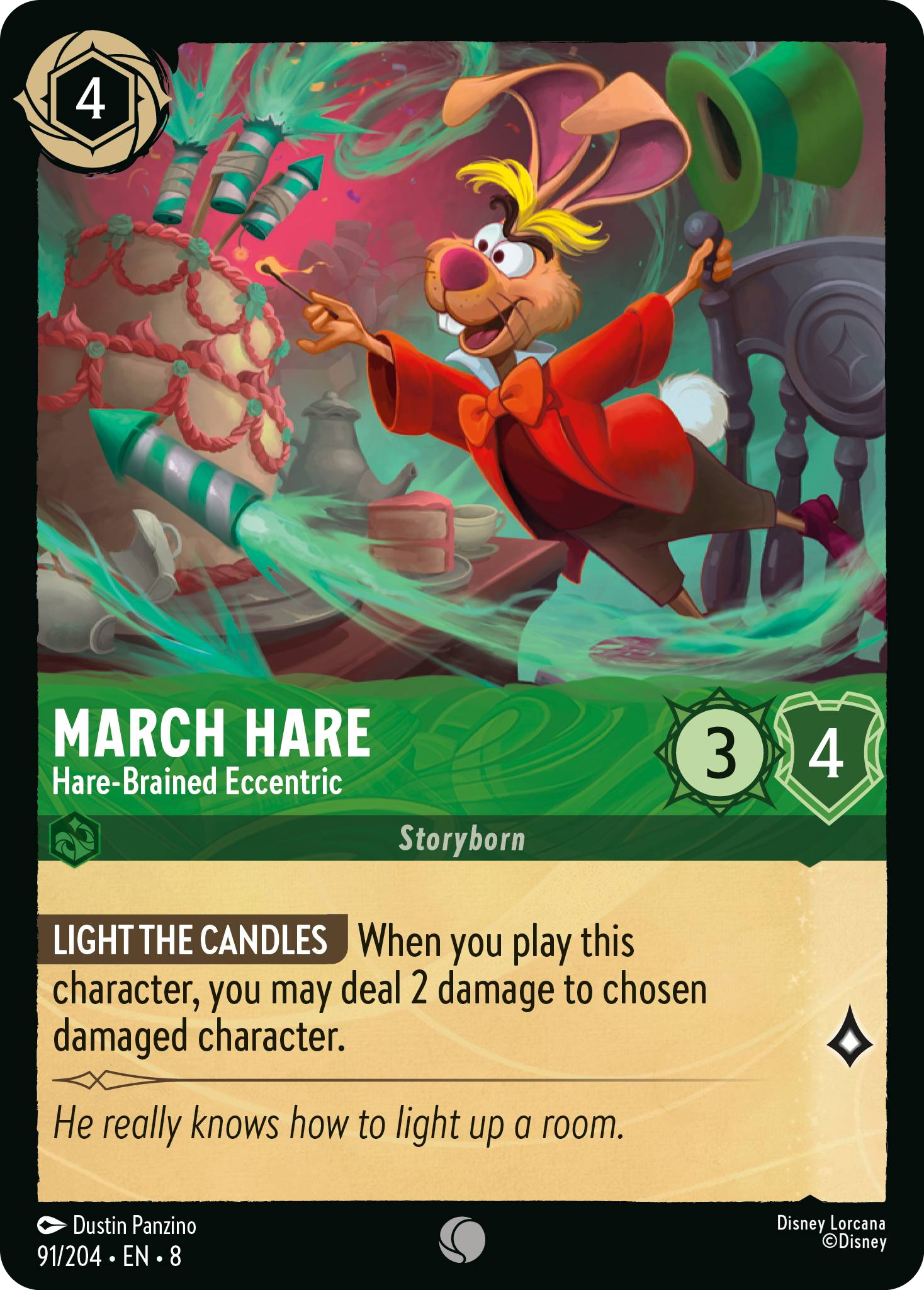 March Hare - Hare-Brained Eccentric (Reign of Jafar - 091/204 ) Common