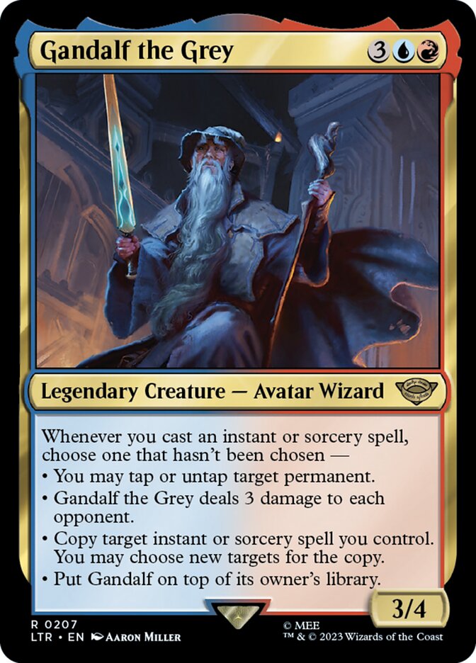 Gandalf the Grey [#0207] (LTR-R-FOIL)