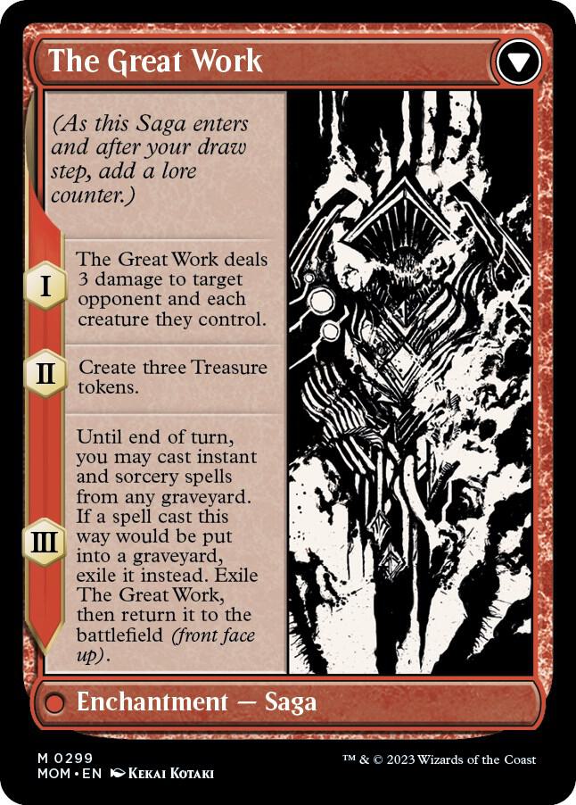 Urabrask // The Great Work [#0299 Showcase] (MOM-M-FOIL)