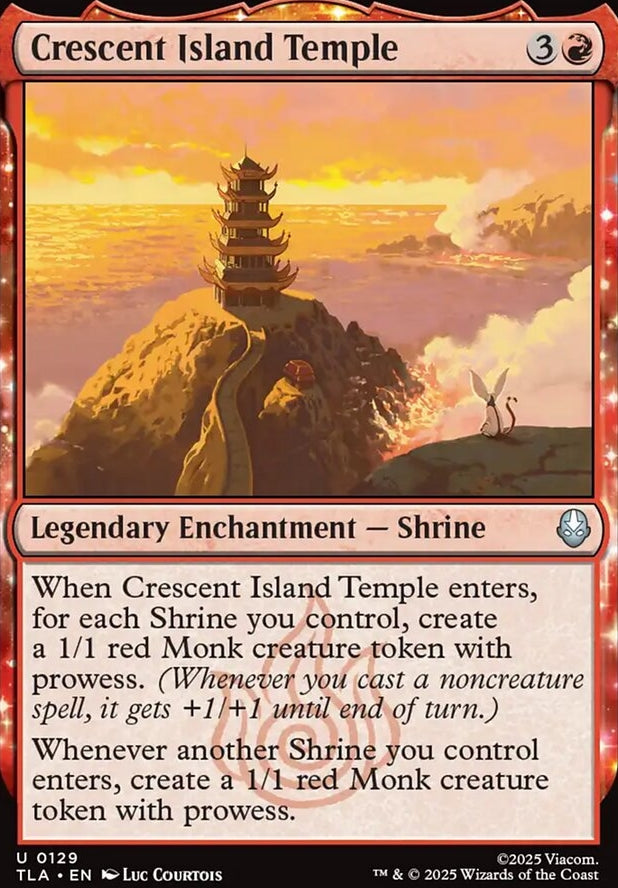 Crescent Island Temple [ #0129 ] (TLA-U)