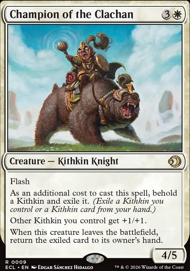 Champion of the Clachan [ #0009 ] (ECL-R)