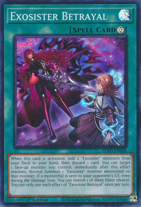 Exosister Betrayal (BPRO-EN066)
